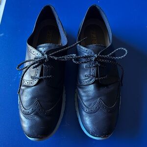 Cole Haan Women’s Grand Zero Blue Leather Oxford Sneaker Sz 8